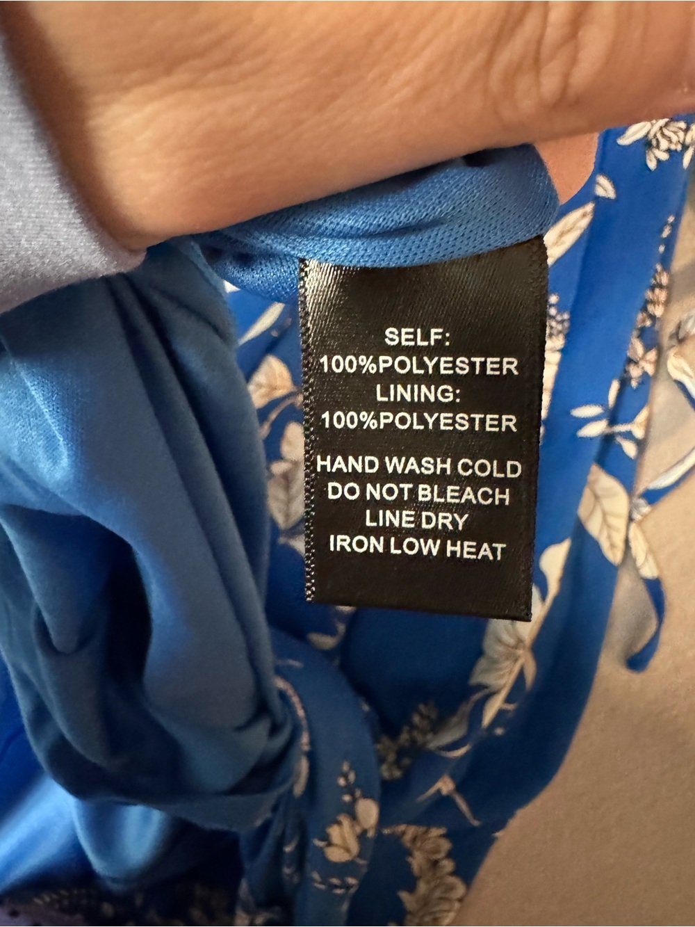 If By Sea-Anthro Brand Floral High-Low Maxi Dress Size Small - Picture 7 of 10